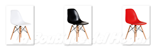Silla de diseño inspirado en Eames