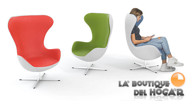 Sillón Butaca de Espera giratoria con reposabrazos Modelo Charlotte en color