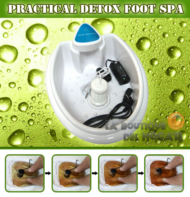 Practical detox foot spa
