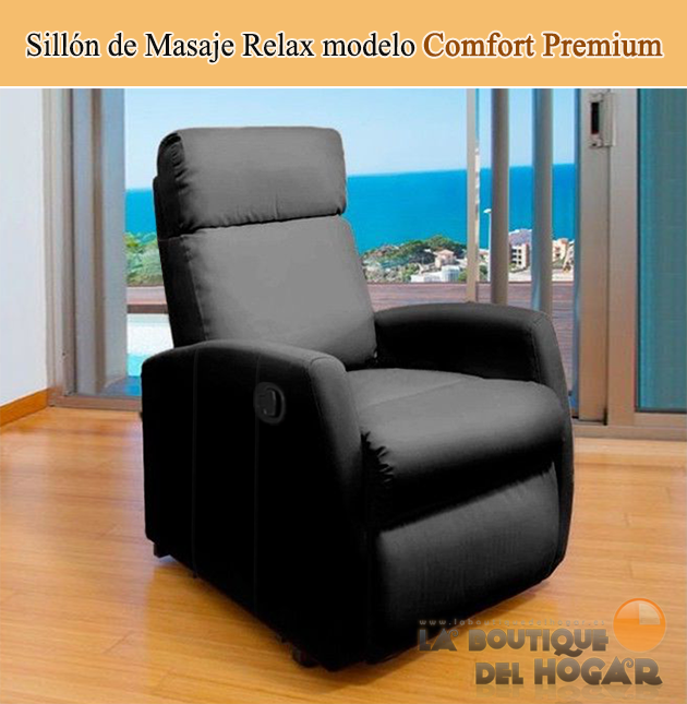 Sillón Relax en Polipiel Comfort Premium Pared Cero