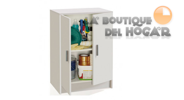 Armario Multiusos de 2 puertas Modelo Use - Color Blanco