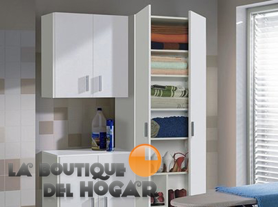 armario Multiusos de 2 puertas Modelo Use - Color Blanco