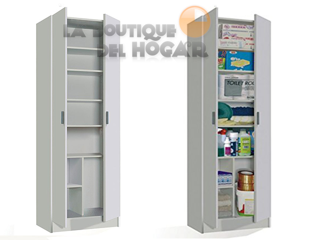 Armario Multiusos de 2 puertas Modelo Use - Color Blanco