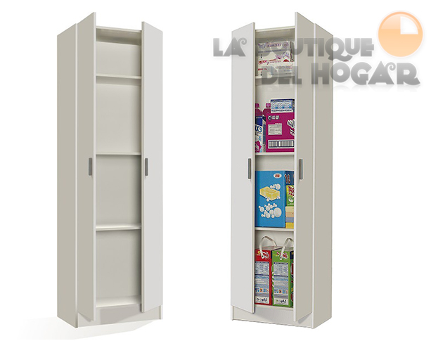 Armario Multiusos de 2 puertas Modelo Use - Color Blanco
