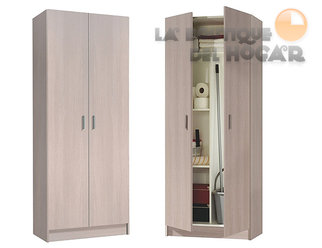 Armario Zapatero de 2 puertas Modelo Terra - Color Castaño