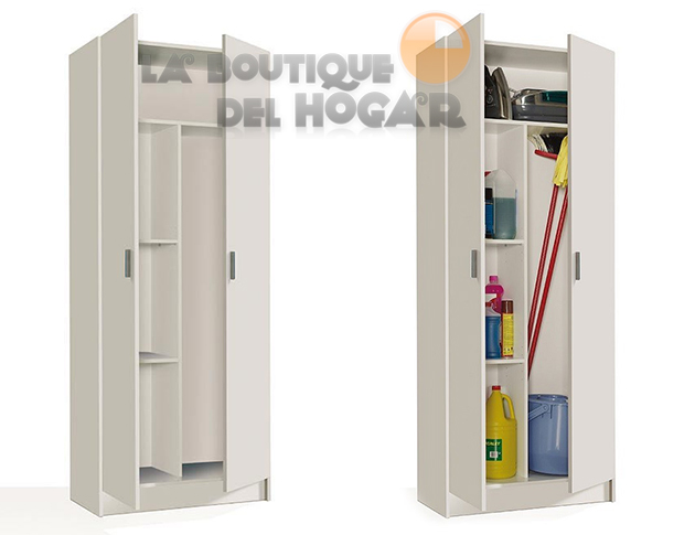 Armario Multiusos Escobero de 2 puertas Modelo Use