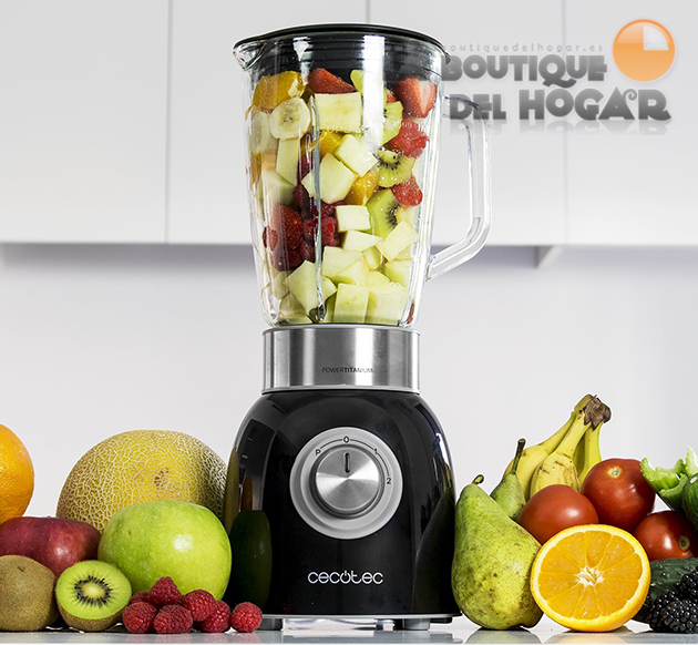 Batidora de Vaso Power Titanium 1000W