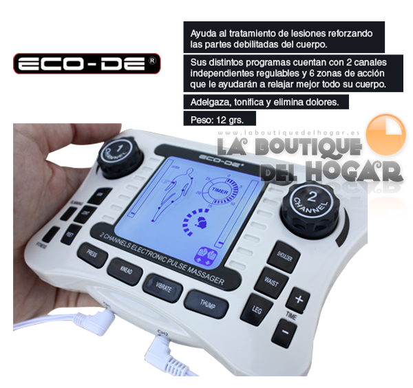 Beneficios Electroestimulador ECO-308