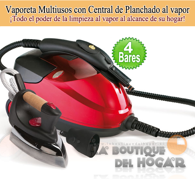 Central Multiusos Vaporeta y Centro de Planchado al vapor 4 bares