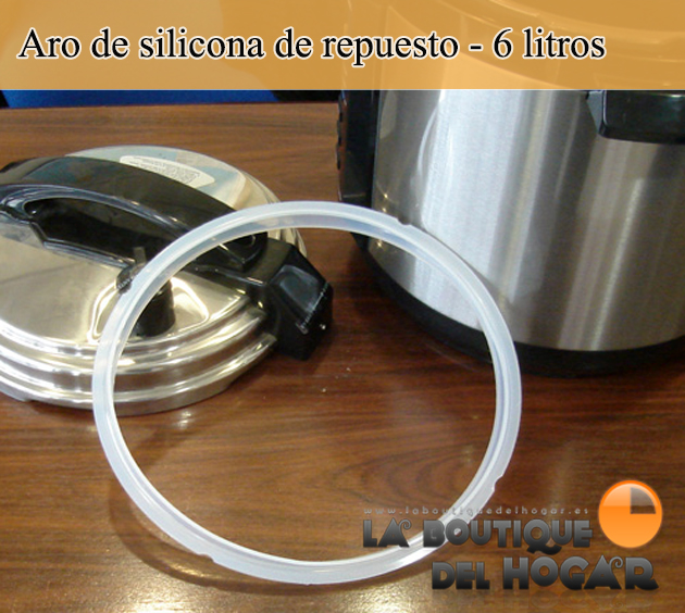 aro de silicona junto a olla gm