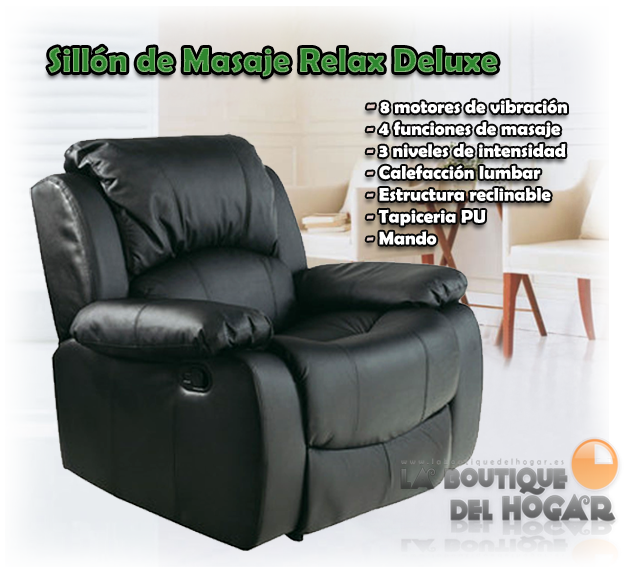 Sillon Masaje Relax Deluxe ECO-746