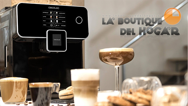 Cafetera Cecotec Power Matic-ccino 8000 de 19 Bares con depósito de leche