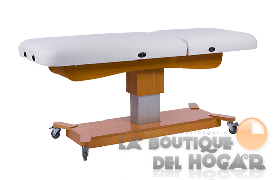 Camilla de belleza fija reclinable de 3 motores
