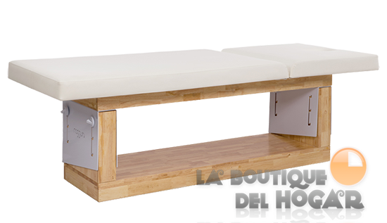 Camilla de masaje fija de 2 cuerpos de madera Long Modelo WK-S010