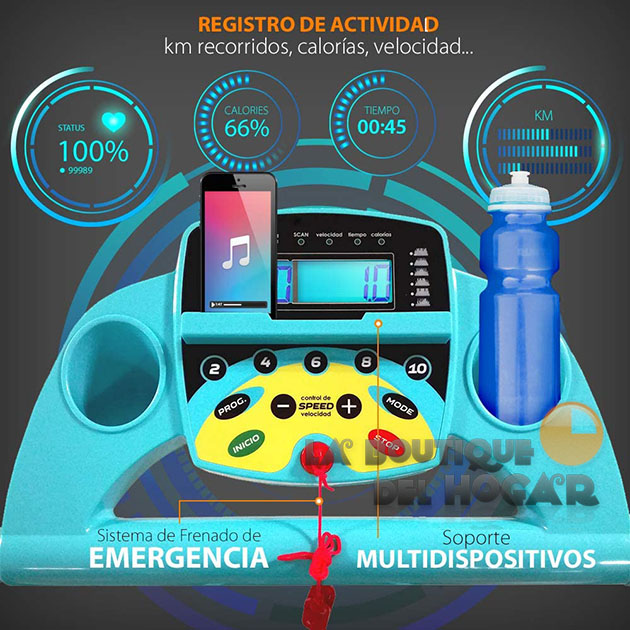 Cinta Andadora Runner Fitness Massage