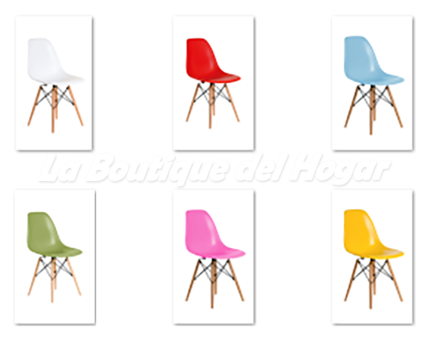 Silla de diseño para niños inspirado en Eames