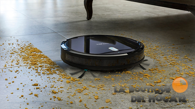 Robot Aspirador Inteligente con App Móvil y Tanque Mixto Conga 1090 Connected