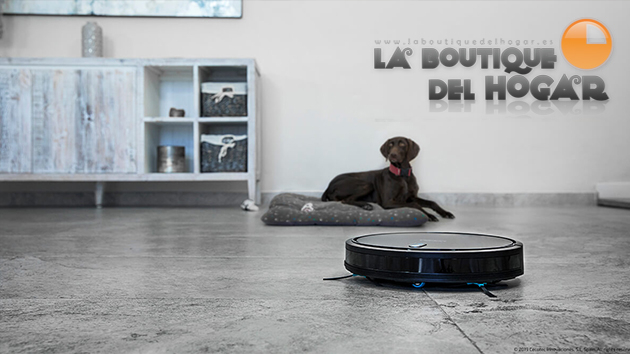 Robot Aspirador Inteligente con App Móvil y Tanque Mixto Conga 1099 Connected