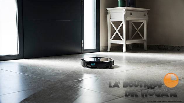 Robot Aspirador Inteligente con App Móvil y Tanque Mixto Conga 1099 Connected