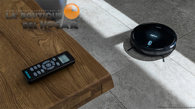 Robot Aspirador Inteligente con App Móvil y Tanque Mixto Conga 1099 Connected