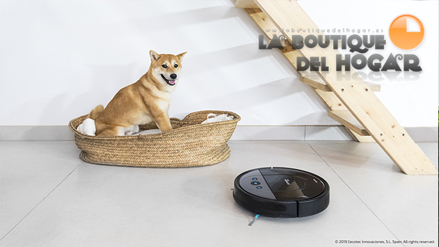 Robot Aspirador Inteligente con Mapeo Láser interactivo y sistema RoomPlan Conga 3490 Elite