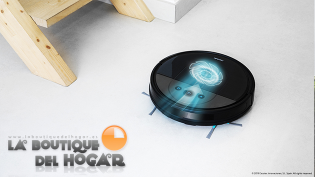 Robot Aspirador Inteligente con App Móvil y Tanque Mixto Conga 1690 Pro