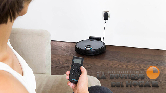 Robot Aspirador Inteligente con Mapeo Láser interactivo, Wifi y APP Conga Serie 3090