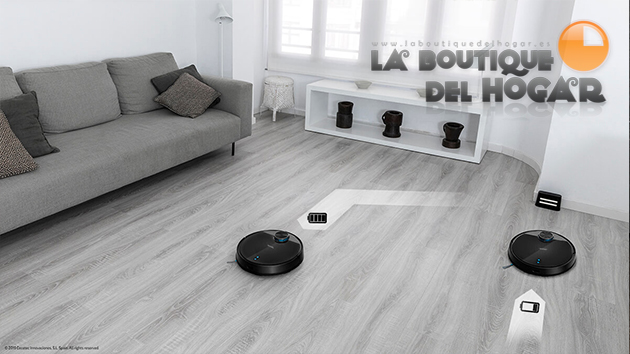 Robot Aspirador Inteligente con Mapeo Láser interactivo y sistema RoomPlan Conga Serie 3490 Elite