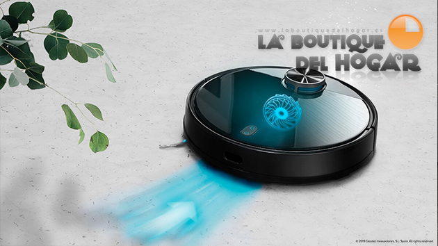 Robot Aspirador Inteligente con Mapeo Láser interactivo y sistema RoomPlan Conga 3490 Elite