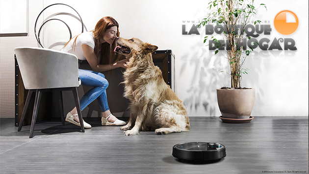 Robot Aspirador Inteligente con Mapeo Láser interactivo y sistema RoomPlan Conga 3490 Elite