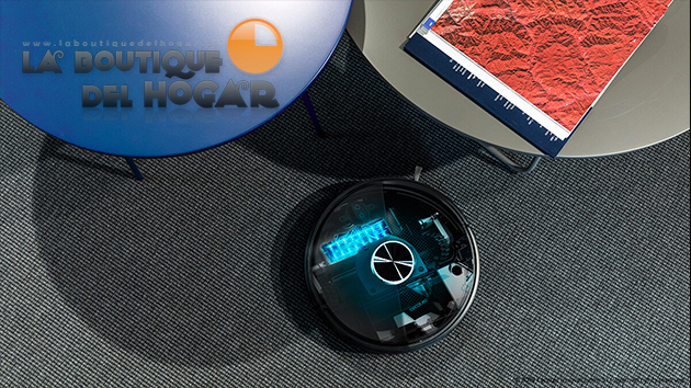 Robot Aspirador Inteligente con App Móvil y Tanque Mixto Conga 4090
