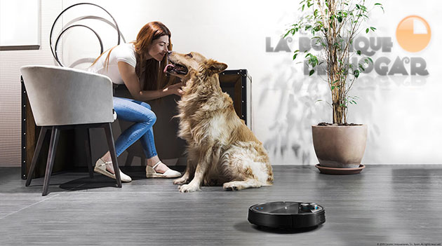 Robot Aspirador Inteligente 2300 Pa con App Móvil, Mapeo Láser y Cepillo Jalisco Conga 3790