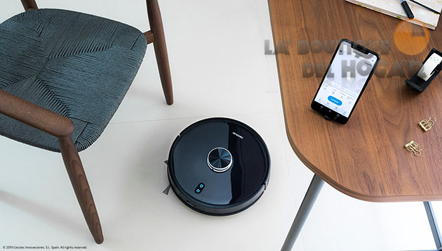 Robot Aspirador Inteligente 2700Pa con App Móvil, Mapeo Láser y Cepillo Jalisco Conga 4490