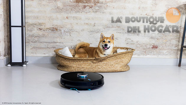 Robot Aspirador Inteligente 2700Pa con App Móvil, Mapeo Láser y Cepillo Jalisco Conga 4490