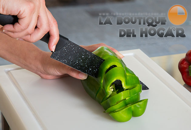 Juego de 4 cuchillos Profesionales de acero inoxidable Cecotec