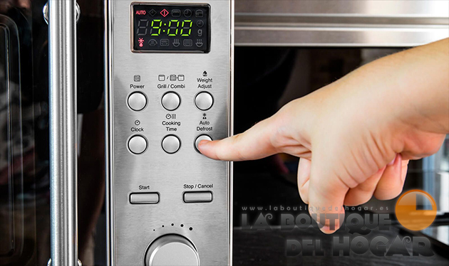 Microondas Cecotec Steel de Acero Inoxidable con Grill