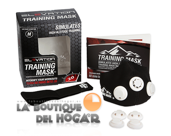 Máscara simuladora de entrenamiento en Altitud Elevation Training Mask 2.0