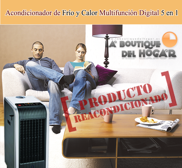 Acondicionador de Frío y Calor Multifunción Digital 5 en 1