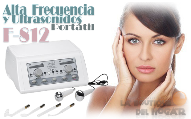 Alta frecuencia y ultrasonidos F-812 para tratamientos estéticos