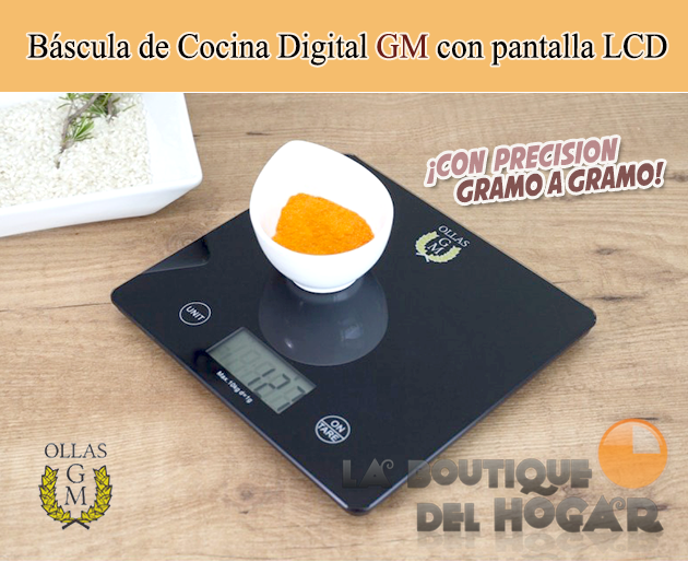 Bascula de cocina Digital GM