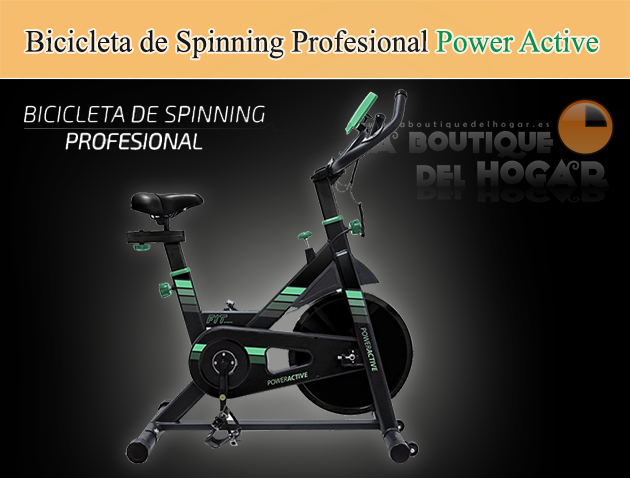 Bicicleta de Spinning Profesional Cecotec Power Active