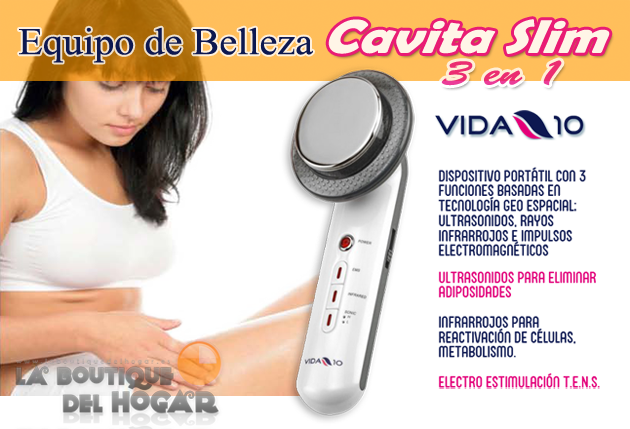 Equipo de Belleza Cavita Slim 3 en 1 Vida 10