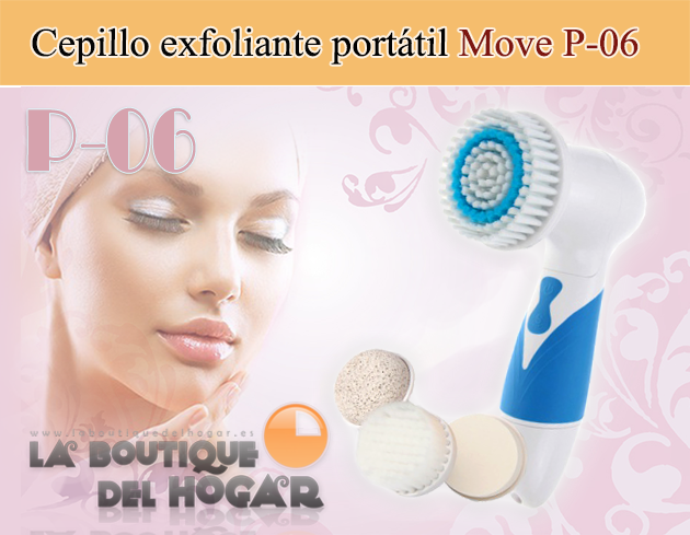 Cepillo de Exfoliación portátil Move Modelo P-06