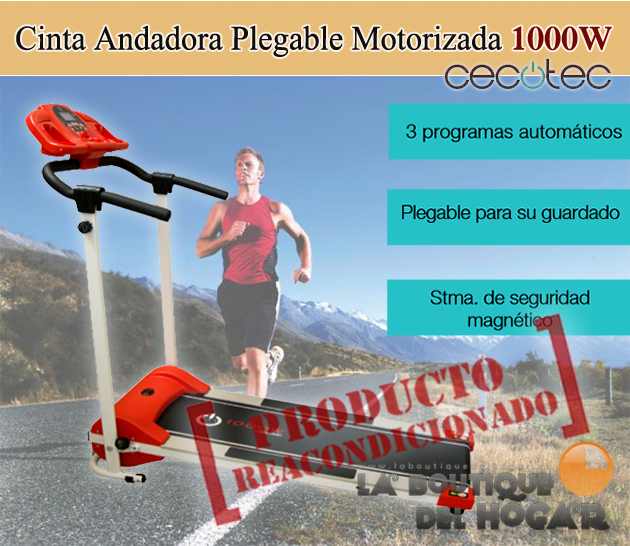 Cinta Andadora cecotec 1000W