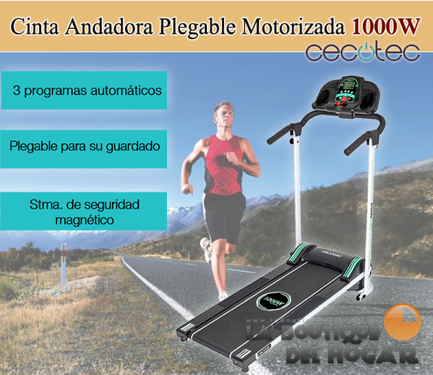 Cinta Andadora cecotec RunFit Step 1000W