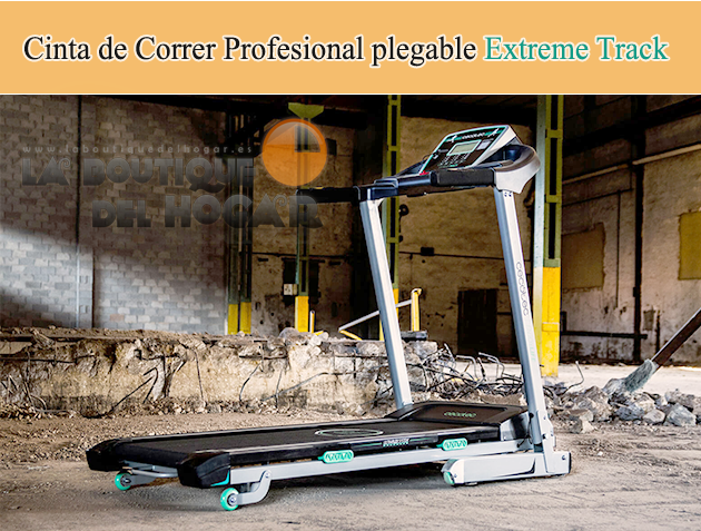 Cinta de Correr Profesional eléctrica plegable Extreme Track con 3 C.V. de potencia