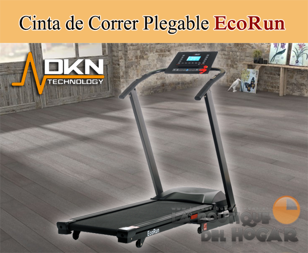 Cinta de Correr Plegable DKN Treadmill EcoRun Color Negro