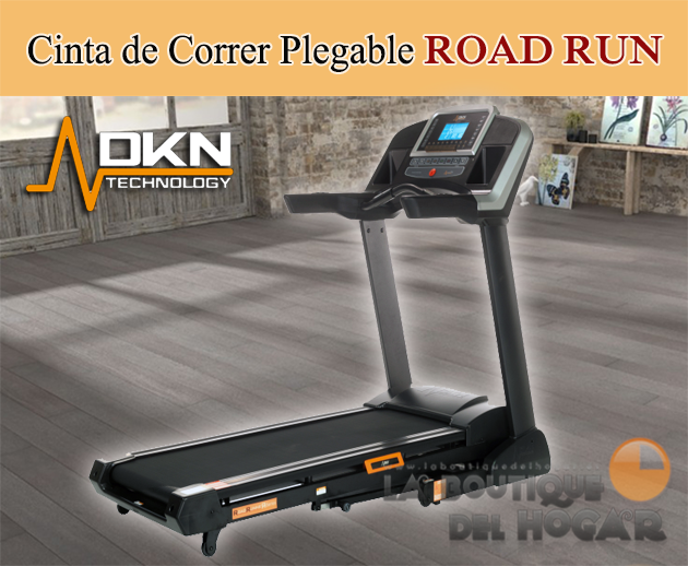 Cinta de Correr Plegable DKN Treadmill ROAD RUN Color Negro