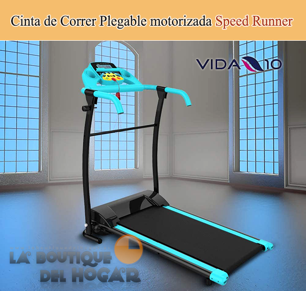 Cinta Andadora plegable motorizada con pantalla LCD Modelo Speed Runner
