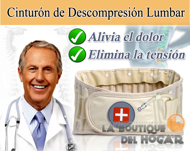 Cinturon terapéutico de Descompresion Lumbar